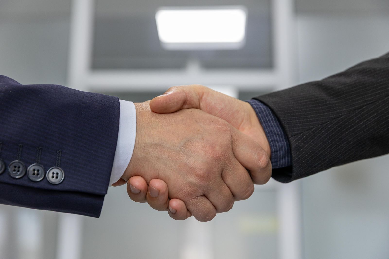 Business handshake